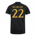 Günstige Fußballtrikots Real Madrid Rudiger 22 3rd trikot 2023-24 Kurzarm